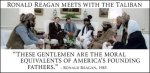 Reagan with Taliban 1985